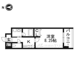 カサルテ吹田青葉丘の物件間取画像